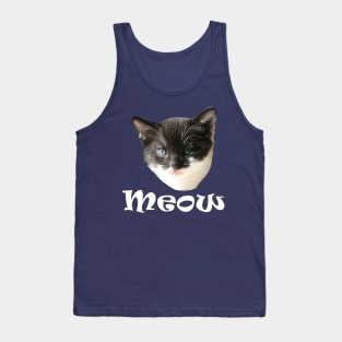 Funny Cute Cats Kittens Meow Tank Top